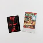 Soft Double Laser Waterproof Toploader For 100PCS Custom Art Printed Sport Card Sleeves for sale