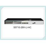 Huawei Switch S5710-28X-LI-AC 24x10/100/1000Base-T Ethernet ports, 4x10 Gigabit SFP+ for sale