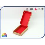 Thick Cherry Lock Environmental Corrugated Kraft Box Reusable for sale