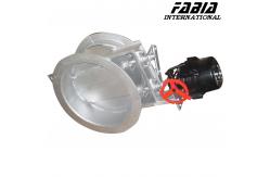China 4 Inch Electrically Operated Butterfly Valve Control Flanged Ventilated supplier