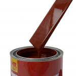 M207 2K Iron Red Automotive Refinish Paint High Coverage Opaque Dark Red Colorant for sale