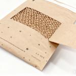 Water-Resistant Honeycomb Paper Mailer with Customizable Width and Thickness for Eco-Friendly Packaging for sale