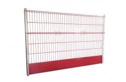 China Temporary Edge Falling Protection Fence System for Construction Contractors supplier