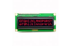 China COB 1602 Character LCD Display 16x2 With White Red Orange Character supplier