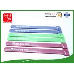 Printed  Cable Tie 12 * 200MM Self Locking Eco-Friendly for sale