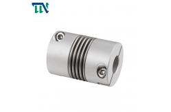 China Bellows Flexible Coupling 2 Inch Bellows Coupler CNC Machine Tool 40X55mm supplier