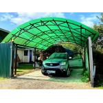 UV-Protected Polycarbonate Hollow Sheet Canopy for Durable Roofing Solutions