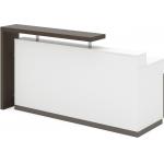 1.8M MFC Office Reception Desks Wooden Office Front Reception Desk