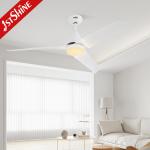 6 Speed 35W Modern 52 Inch Ceiling Fan With Light Remote Control