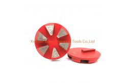 China 6 Segments  Concrete Grinding Tools Scanmaskin Grinder Diamond Grinding Disk supplier