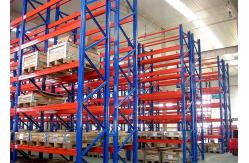 China Rigid Beam Connectors Heavy Duty Warehouse Shelving Pallet Racking System supplier