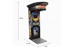 China Coin Operated Boxing Arcade Machine Big Punchbag 220V supplier
