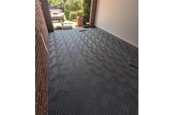 China Stain Resistant Epoxy Flooring with Interlocking Design supplier