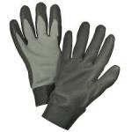 Gardening Nitrile Work Gloves , High Safety Work Gloves Customized Size for sale