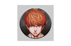 China Custom 3d Pins 58mm Lenticular Anime Button 3d Badge supplier