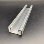 Aluminum C Profile 41x21 Solar Mount Strut Channel Rail for sale