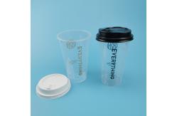 China Injection 500ml 120 Degree Disposable Bubble Tea Cups supplier