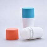 75ml Perfume Roller Bottles PP Plastic Smooth Perfume Rollerball Bottles for sale
