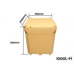 Plastic Rotational Molding 1000L Dry Ice Cold Box For Seafood