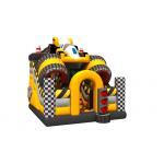 0.55mm Pvc Commercial Inflatable Water Slides Formula Racing Car Inflatable Standard Slide for sale
