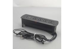 China Hand Turnover Usb Rj45 Power Connection Flip Up Socket For Office Table supplier