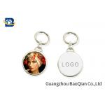 Beautiful Girl Image Custom 3D Keychain , Personalised 3D Keyrings MET Material