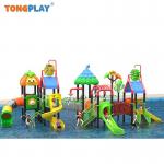 Water Park Playground Kids Play Equipment Fiberglass Water Slide Aqua Play Water Park Children Outdoor Slide for sale