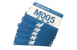 China Durable Neon Printed Race Numbers , Rectangular Reflective Marathon Running Bib supplier