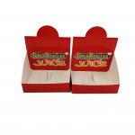 Cardboard Paper Display Box Packaging CMYK Color For Gloss Bottles Display Bags Packaging for sale