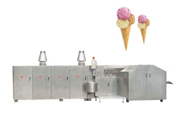 Automatic Commercial Ice Cream Cone Machine With 5 - 6 Gas Consumption / Hour