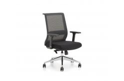 China Adjustable Swivel Mesh Office Chairs , Meeting Room Sliding High Back Executive Chairs supplier