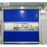                  Industrial Custom Fast Interior Automatic Roller Shutter Door Aluminum High Speed Roll up PVC Door              for sale