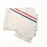 White Printed T-Shirt 40kg 50cm Cotton Wiping Rags