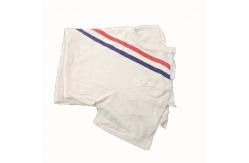 China White Printed T-Shirt 40kg 50cm Cotton Wiping Rags supplier