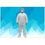 Customzied Color Disposable Protective Coverall Weight 450g Prevent / Isolate Dust for sale