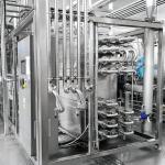 2TPH 5TPH SUS304 SUS316 Full Automatic Milk Dairy Plant With Plastic Bag Package