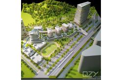 China Physical Architectural Maquette Park Scale Models HSA 1/300 supplier