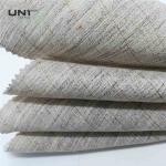 Good Elasticity Heavy Weight Horse Hair Interlining Fusible Interlining Canvas Fabric