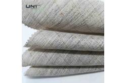 China Good Elasticity Heavy Weight Horse Hair Interlining Fusible Interlining Canvas Fabric supplier