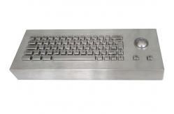 China FCC Industrial Metal Desktop Keyboard 20mA With Hand Touched Mechanical Keys supplier