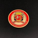 Customized Soft Enamel Challenge Coins Double Side Enamel Color Gold Souvenir Coins for sale