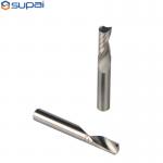 Single Flute Carbide End Mill Custom Diameter For Acrylic Cutting Tool OEM