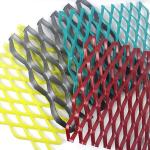 Paint Treatment 3D Expanded metal Mesh For Decorative Metallic Screen1220x2440mm for sale