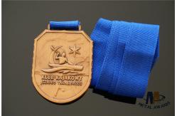 China Antique Plating Embossed Custom Engraved Medals Iron Material Durable supplier