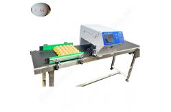China Tray Pad Egg Carton Printing Machine Date Egg Printer Machine 45000 Eggs/H supplier
