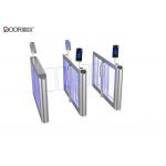 8 Groups Sensor  Speed Gate Turnstile Automation Systems 550mm-1100mm Width for sale