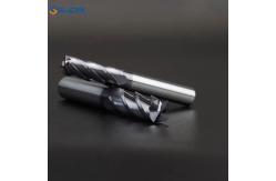 China 1/2 In Right Hand Square End Cutter With TiAlN Coating supplier