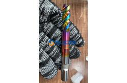 China Tungsten Steel Carbide End Mill With Variable Shank Diameter And Cutting Direction supplier