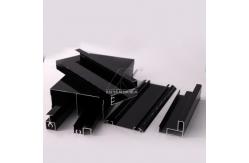 China A Set Of OEM Cabinet , Wardrobe Black Powder Coating Material With ISO9000 supplier