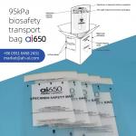 Specimen Collection Bag For Laboratory Clinical Waste for sale